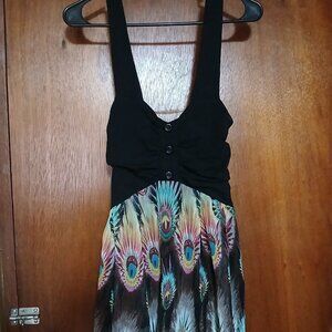 Women's dress, Pinky dress, above knee dress, Spring/Summer dress